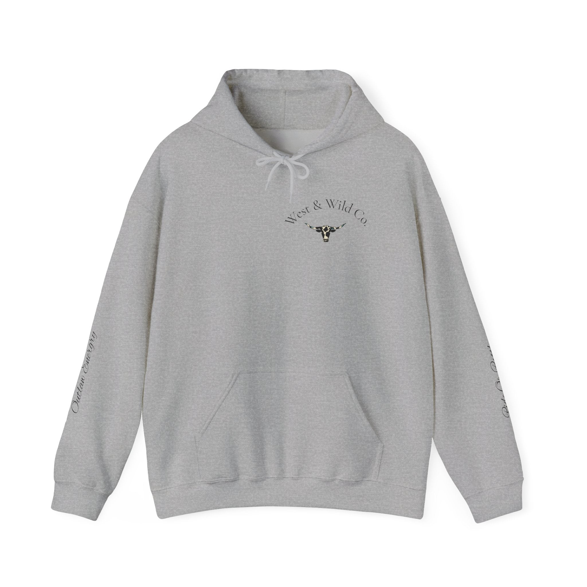 Western Outlaw Babe Club Hoodie — Vintage Snake Graphic Pullover
