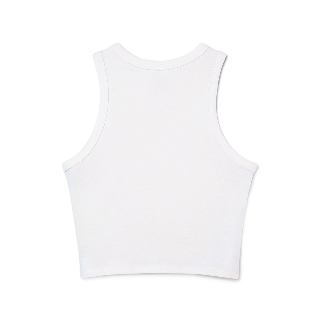 Rodeo Rider Racer Tank Top — Vintage Western Cowgirl Graphic