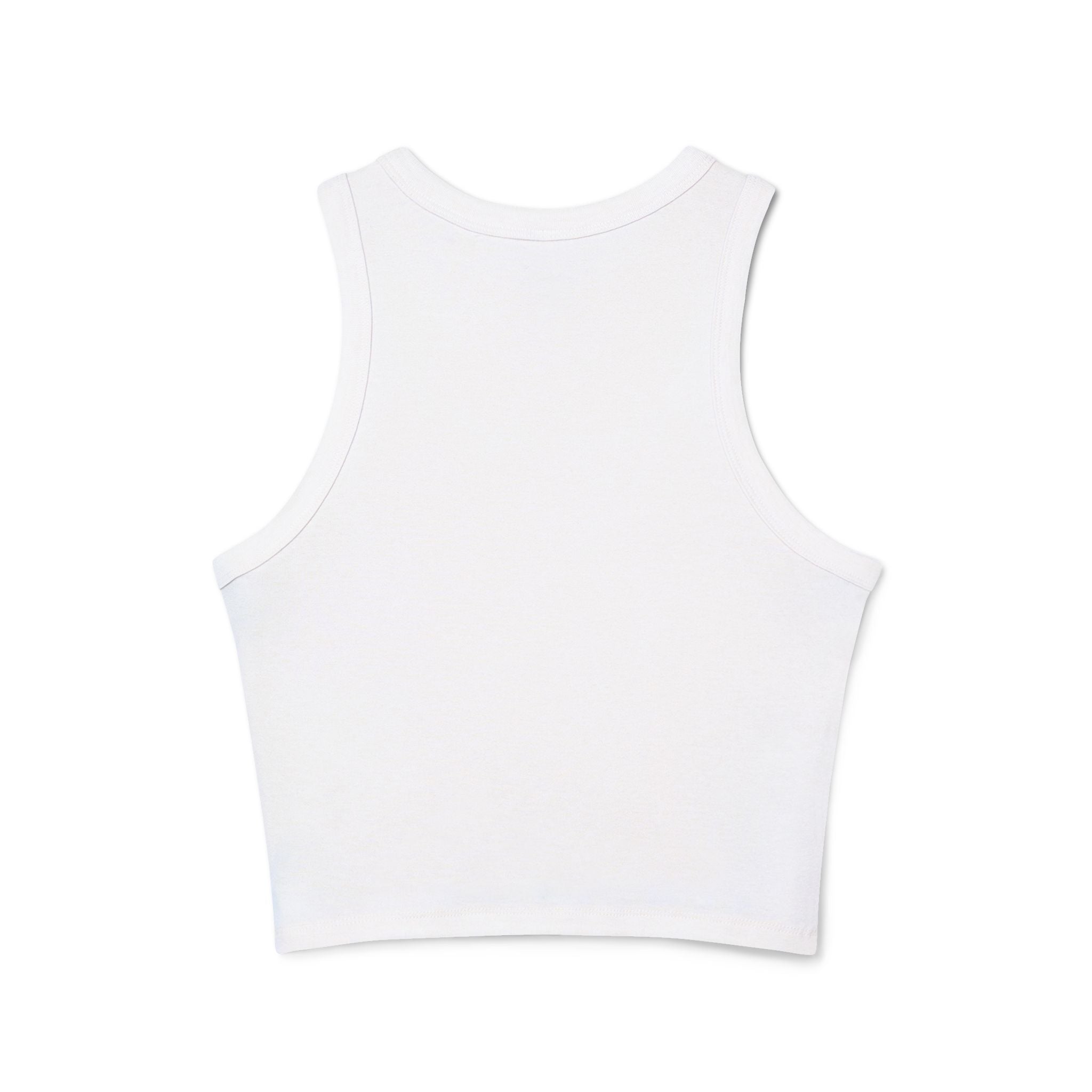 Rodeo Rider Racer Tank Top — Vintage Western Cowgirl Graphic