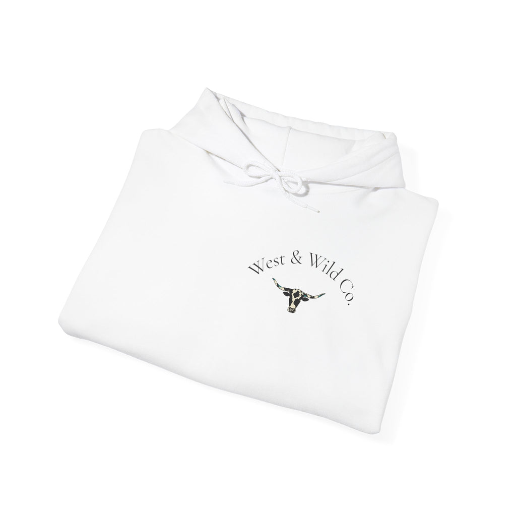 Western Outlaw Babe Club Hoodie — Vintage Snake Graphic Pullover