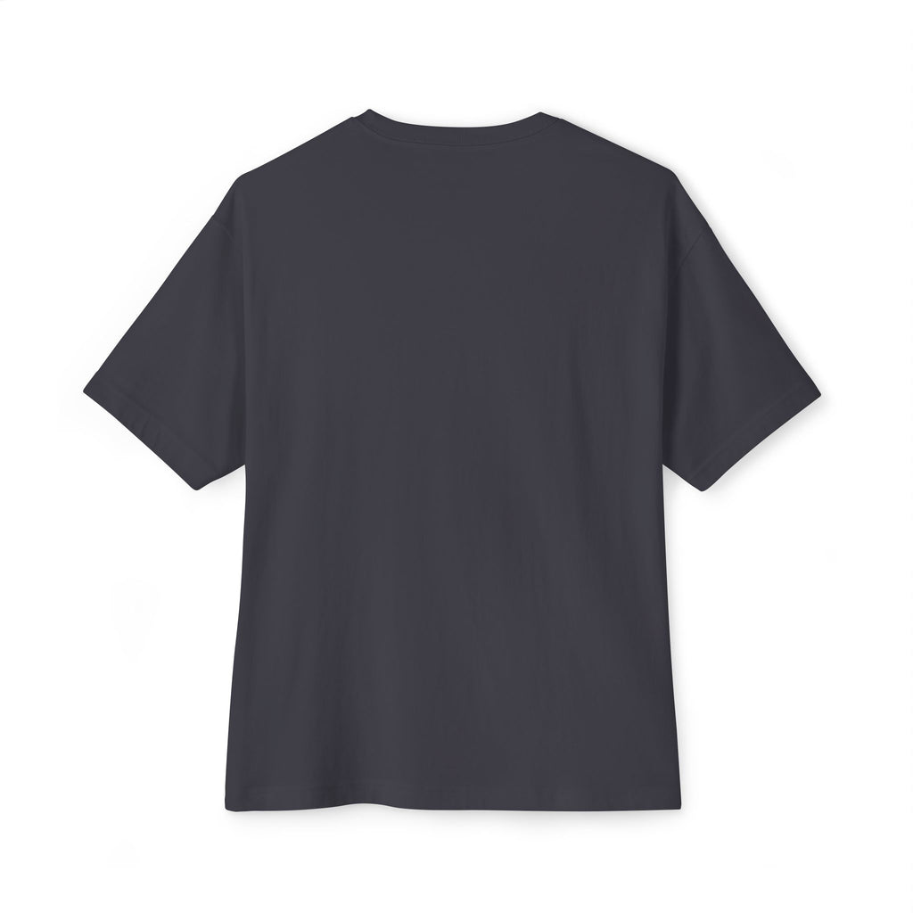 Cow Portrait Tee — "Hot Mess Express" Graphic Oversized Boxy T‑Shirt