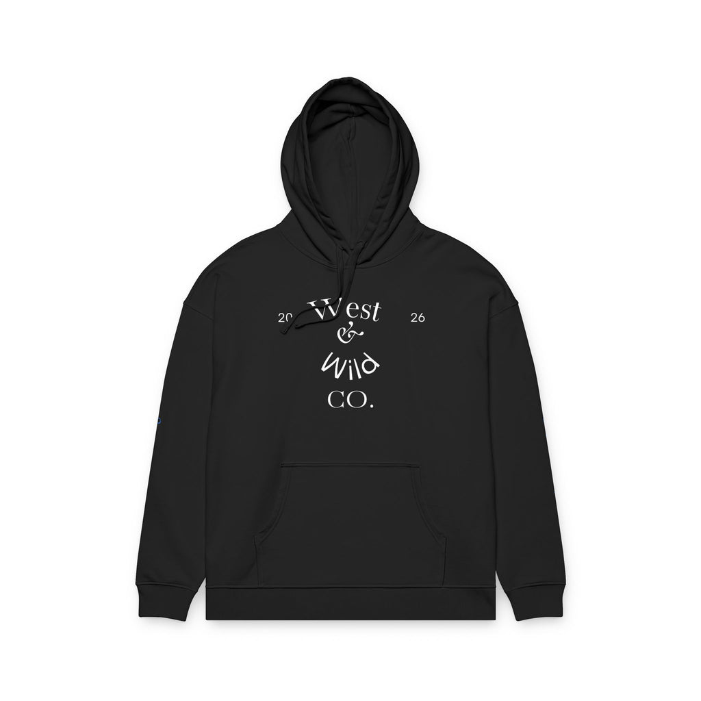 West & Wild Co. Longhorn Hoodie — Organic Relaxed Pullover