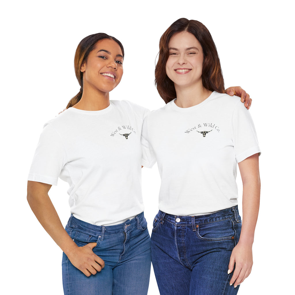 Country + Rodeo Graphic Tee — “A Little Country A Little Hood” Cotton T‑Shirt