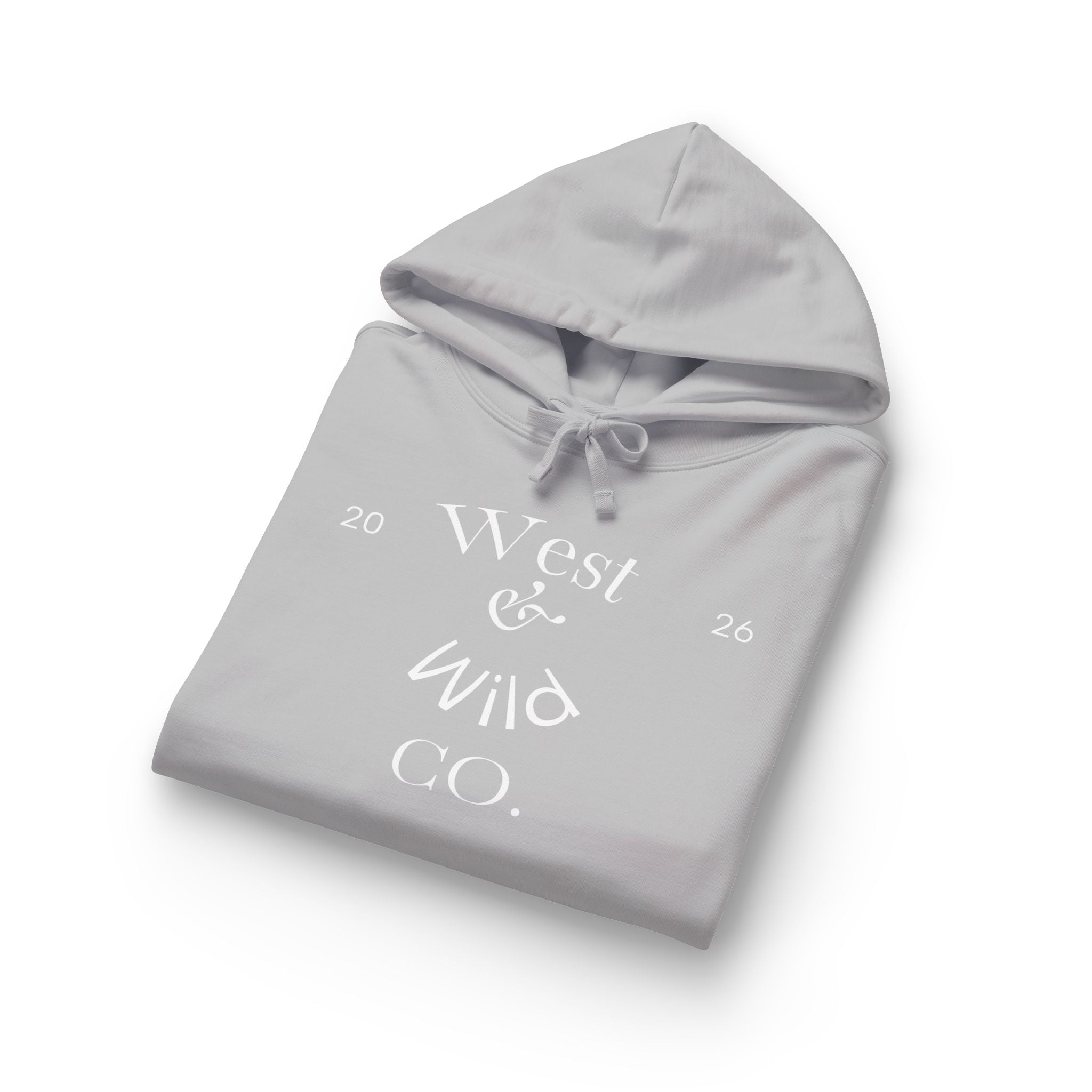 West & Wild Co. Longhorn Hoodie — Organic Relaxed Pullover