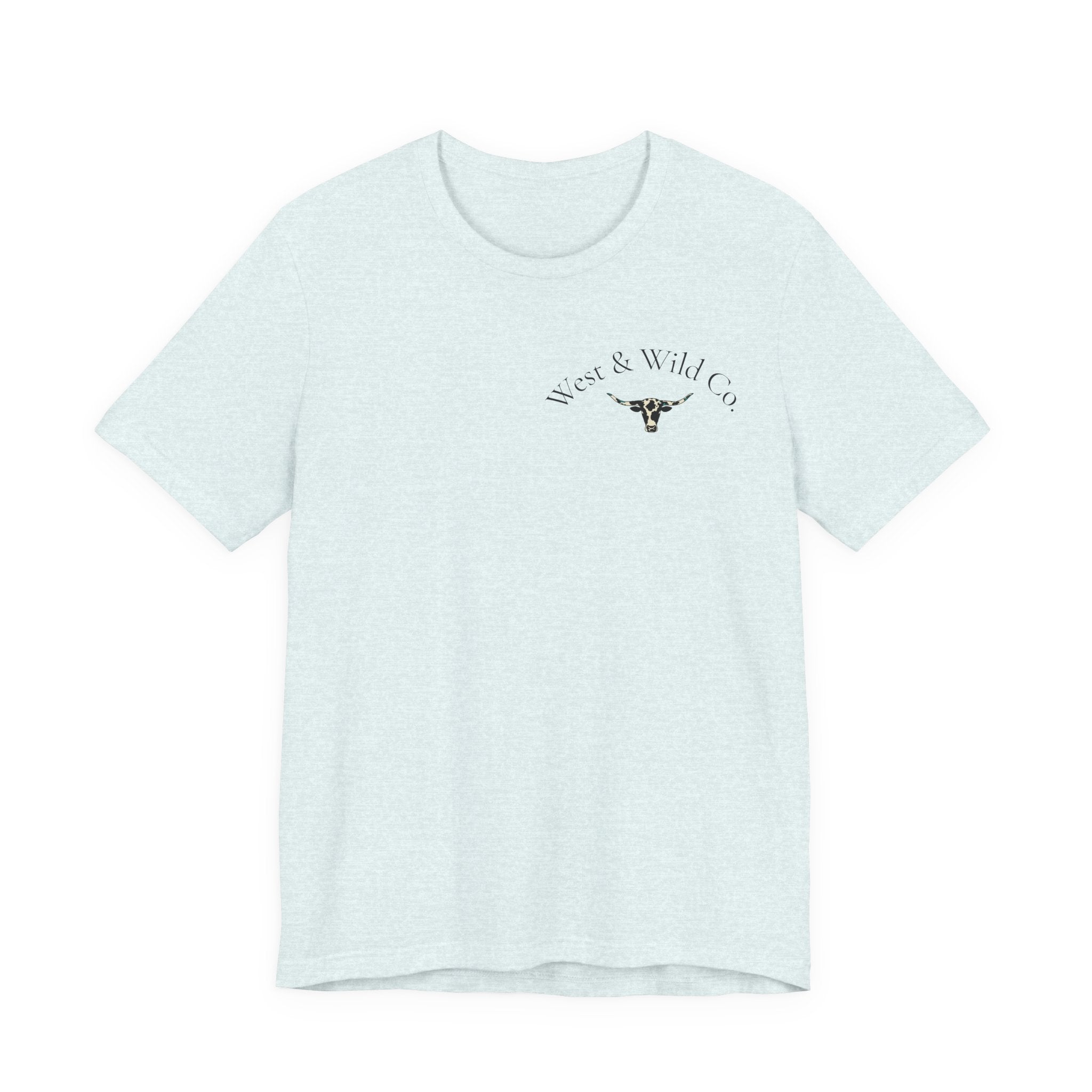 Country + Rodeo Graphic Tee — “A Little Country A Little Hood” Cotton T‑Shirt