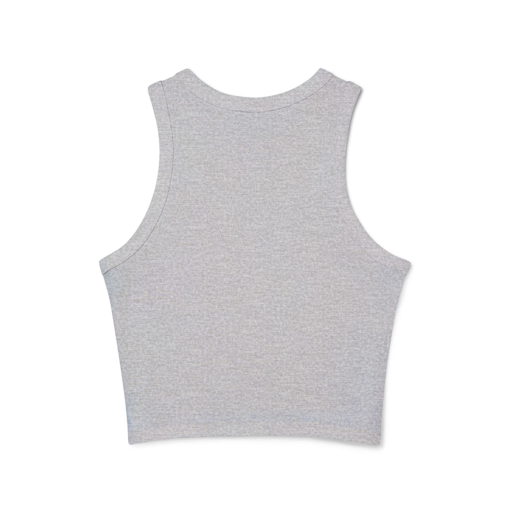 Rodeo Rider Racer Tank Top — Vintage Western Cowgirl Graphic