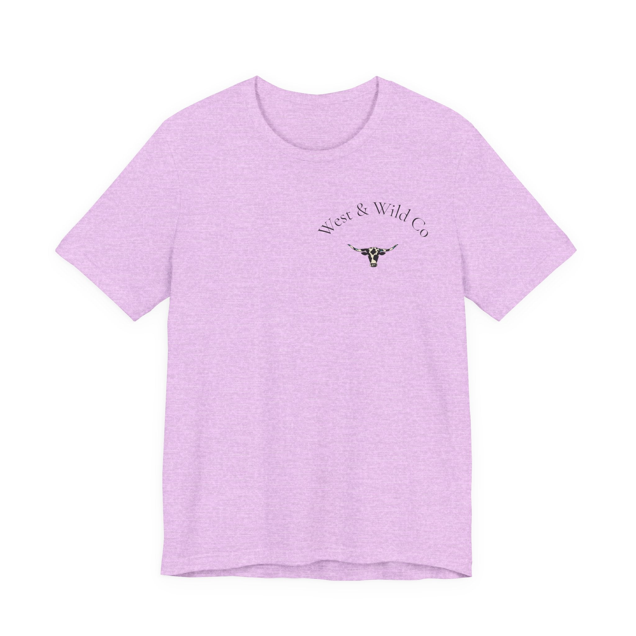 Highland Cow Tee — “High On Highlands, Low On Drama” Graphic T-Shirt