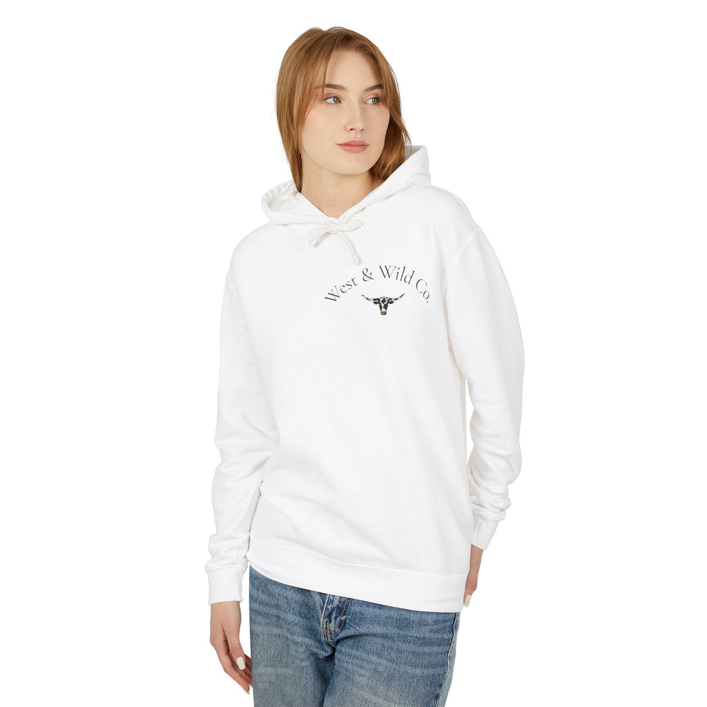 Ride Fast Leave Dust Hoodie — Western Black Stallion Pullover