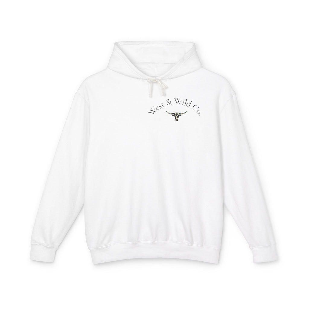 Ride Fast Leave Dust Hoodie — Western Black Stallion Pullover
