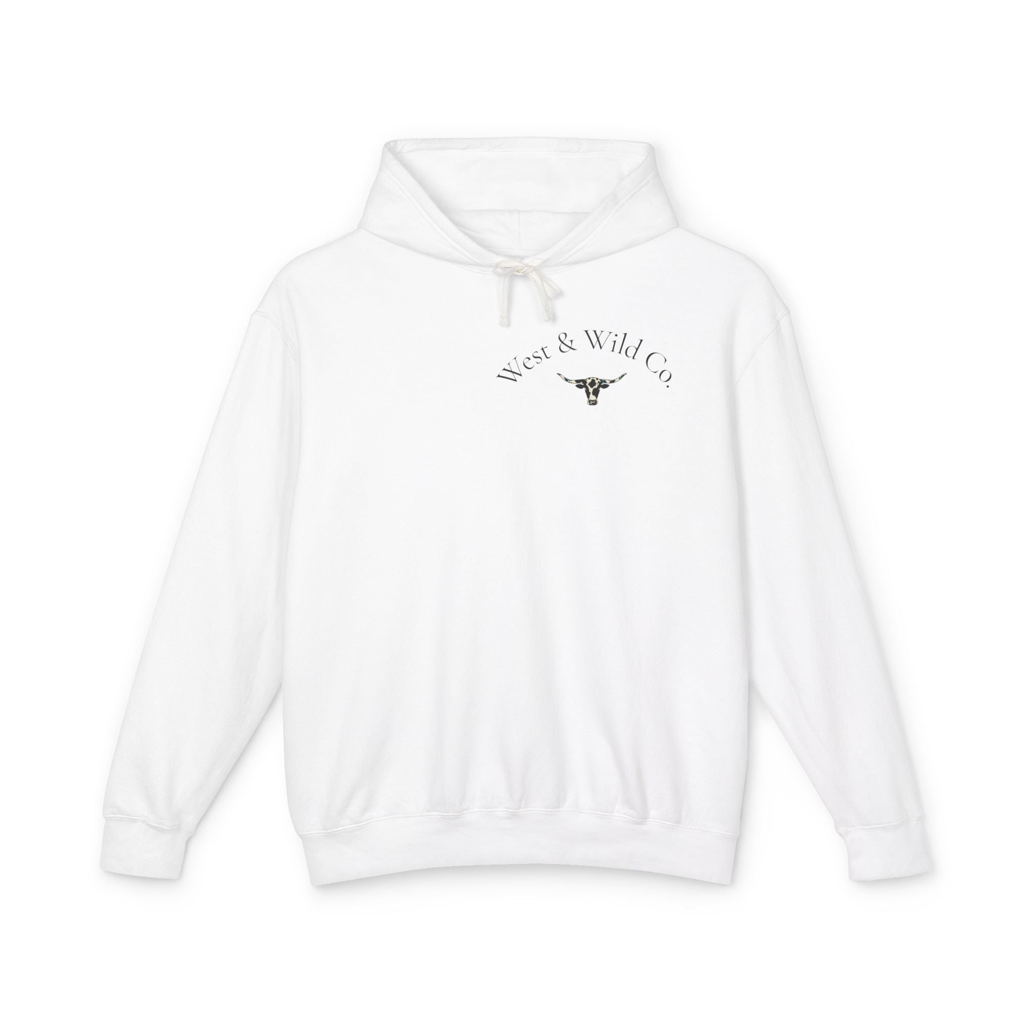 Ride Fast Leave Dust Hoodie — Western Black Stallion Pullover