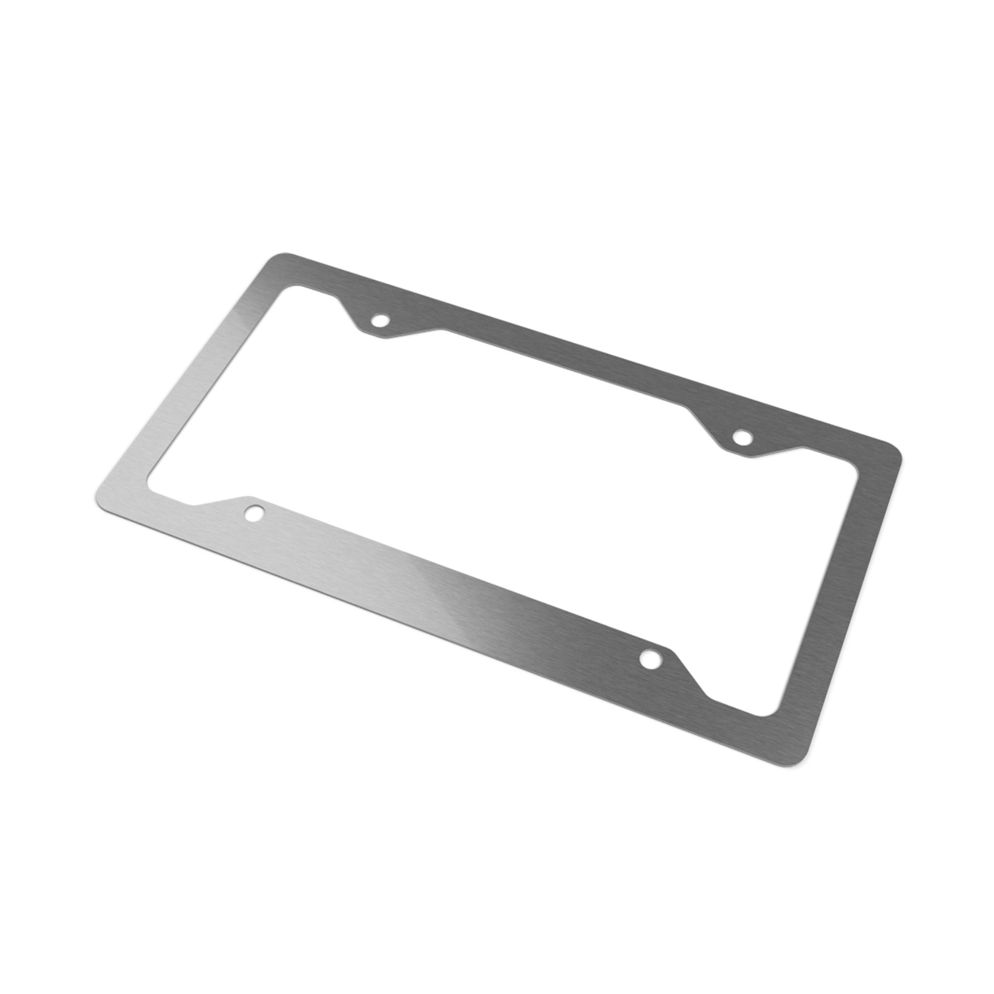 Turquoise Concho Cowhide Metal License Plate Frame