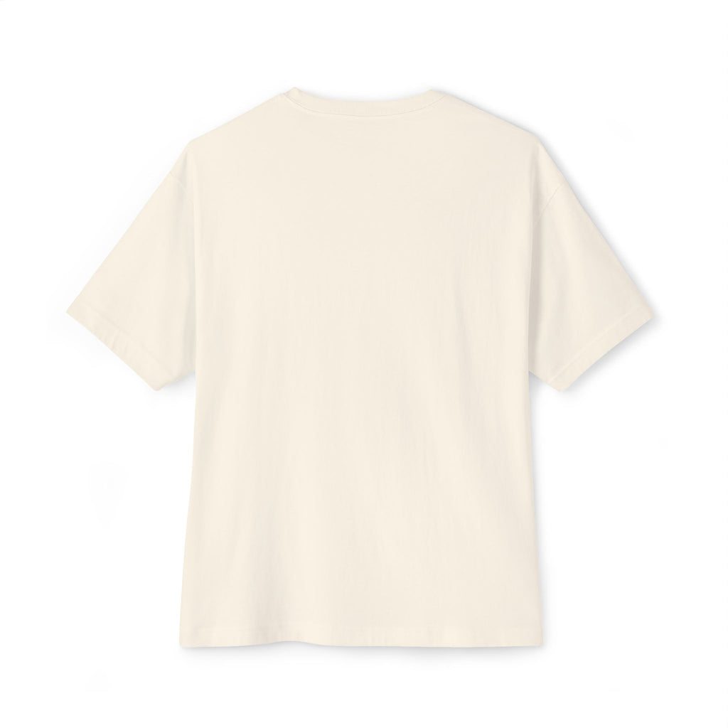 Cow Portrait Tee — "Hot Mess Express" Graphic Oversized Boxy T‑Shirt