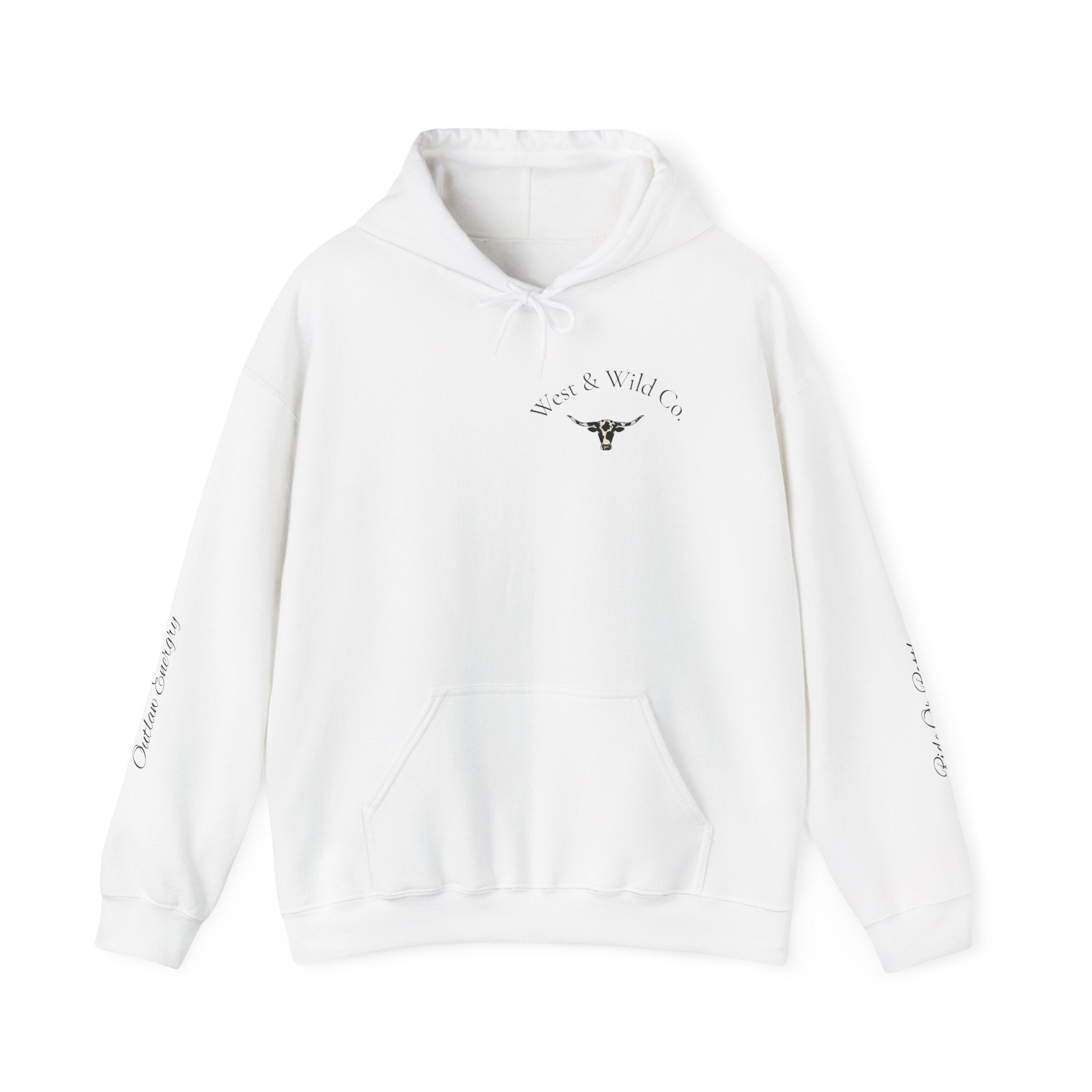 Western Outlaw Babe Club Hoodie — Vintage Snake Graphic Pullover
