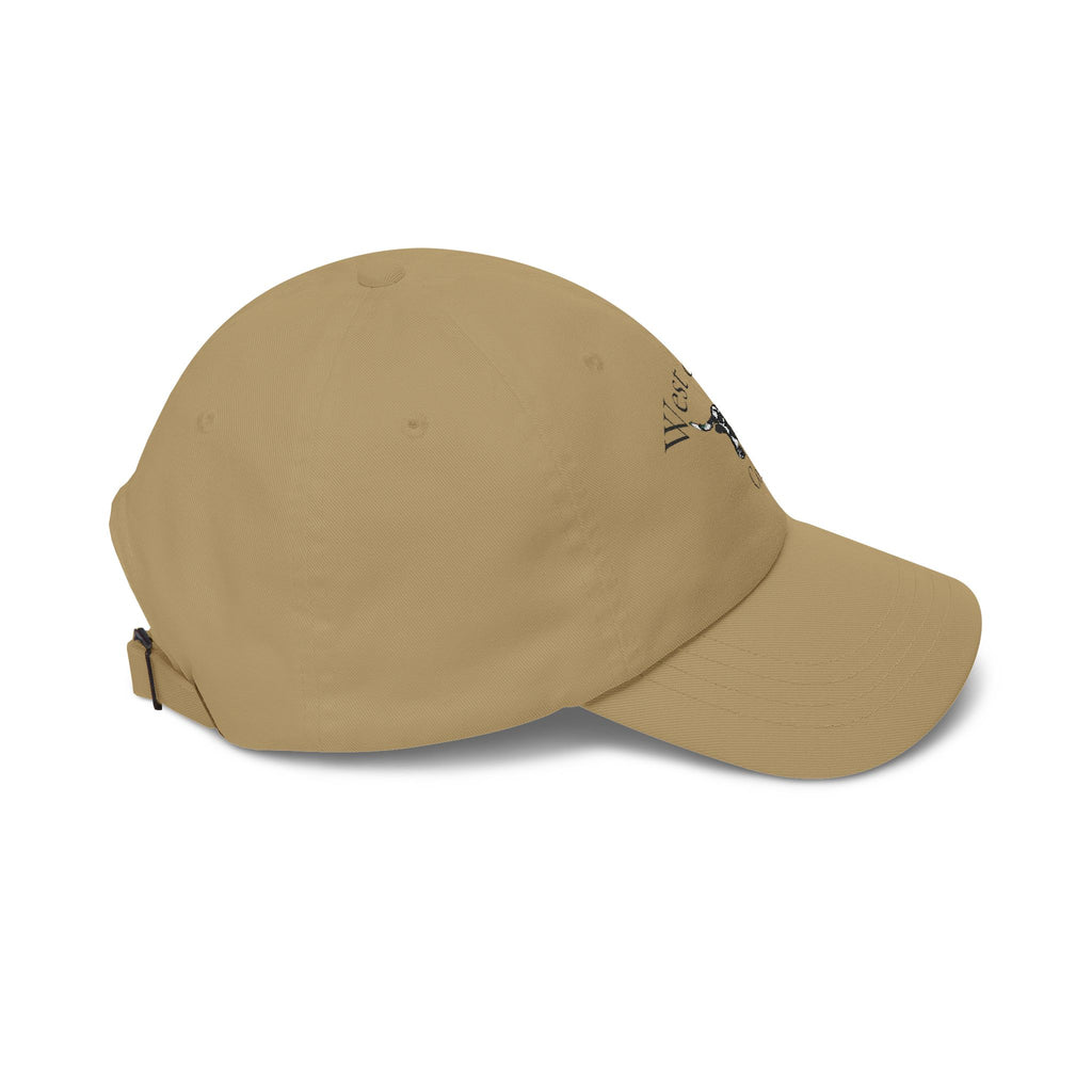 West & Wyld Co. Dad Cap — Cow Skull Logo Baseball Hat