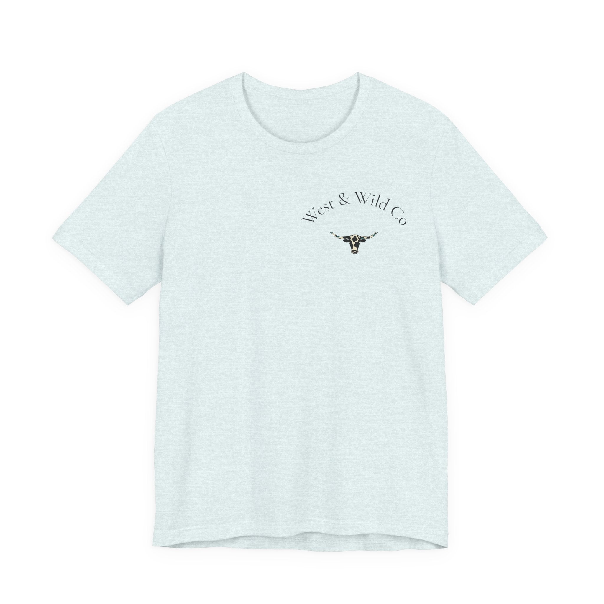 Highland Cow Tee — “High On Highlands, Low On Drama” Graphic T-Shirt