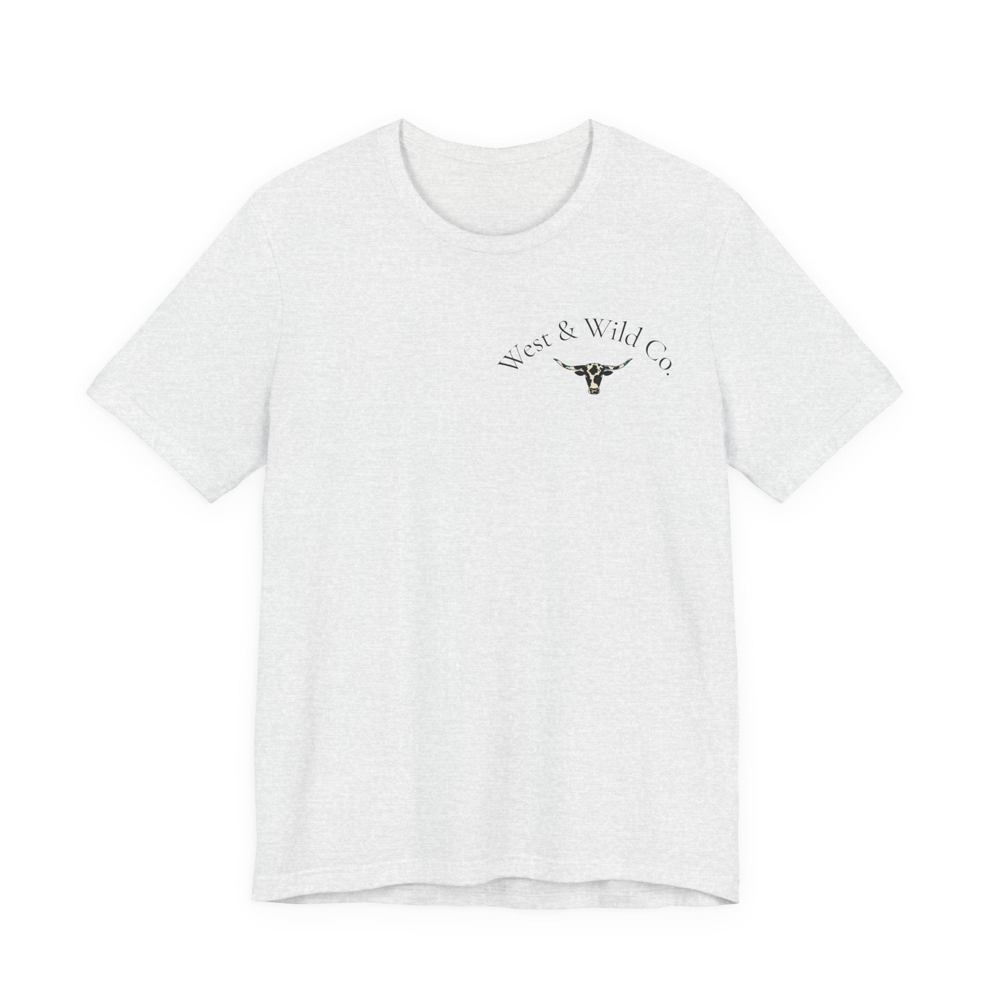 Country + Rodeo Graphic Tee — “A Little Country A Little Hood” Cotton T‑Shirt
