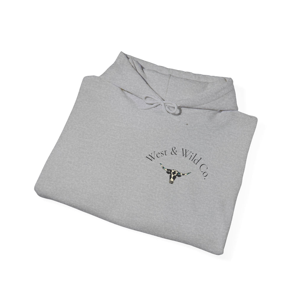 Western Outlaw Babe Club Hoodie — Vintage Snake Graphic Pullover